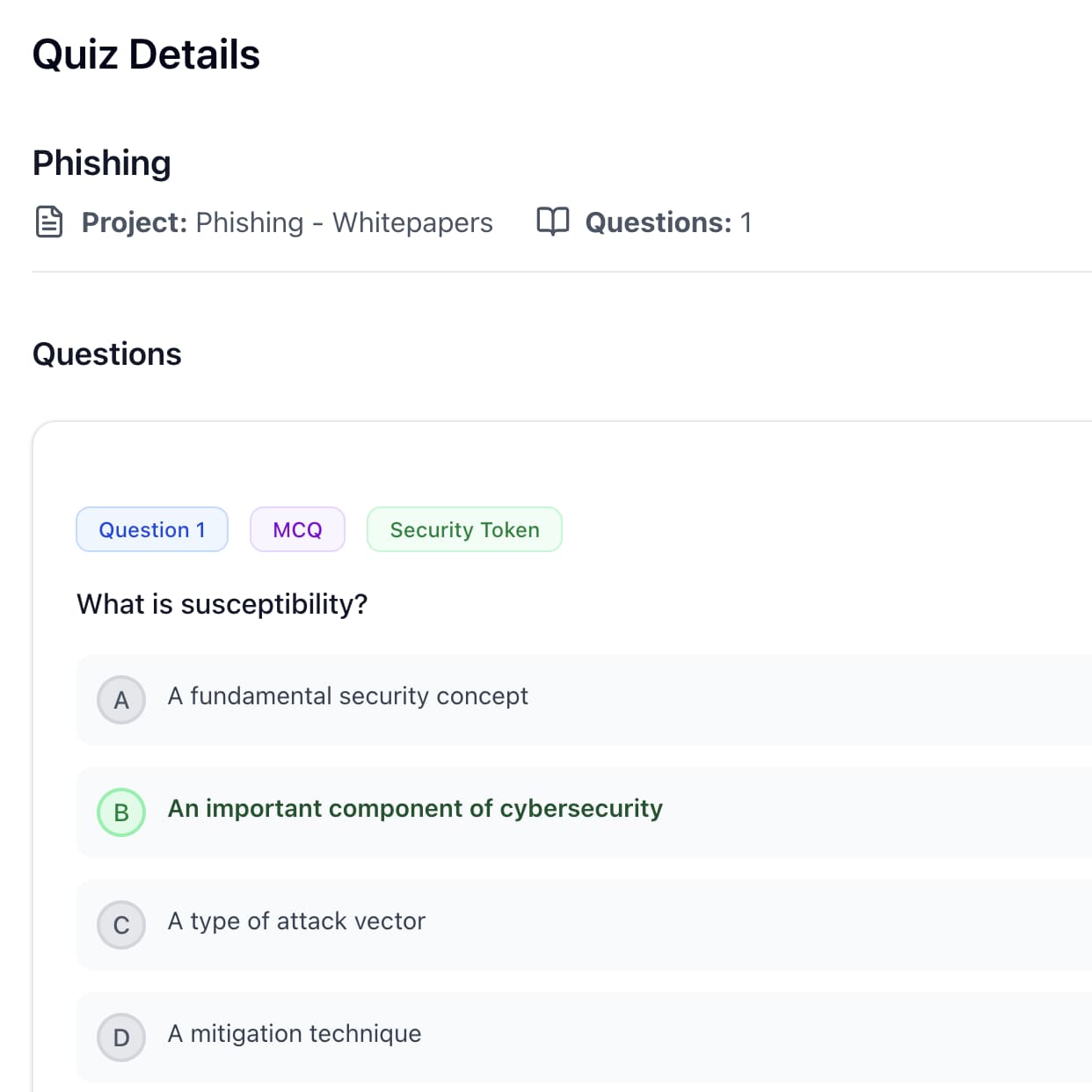 OkayLoop lesson interface showing reviewable learning content and questions